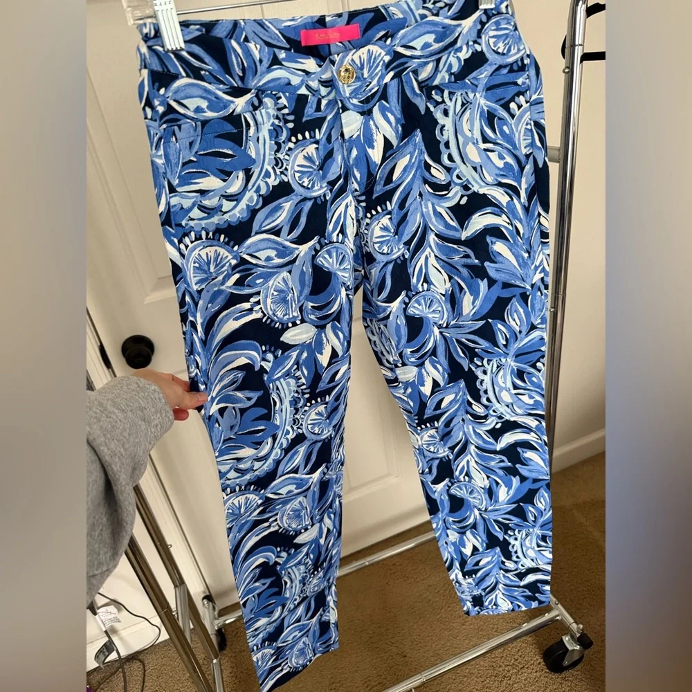 Lilly Pulitzer ankle pant, Size 4, NWT - Picture 3 of 10
